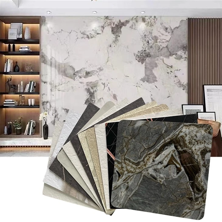 Lembar marmer interior PVC