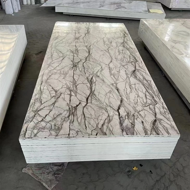 Lembar PVC Finish Marmer