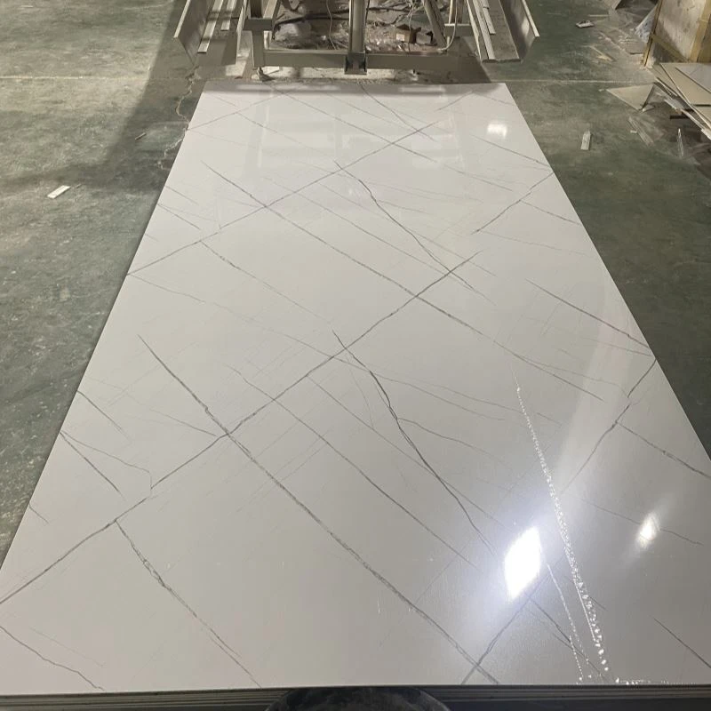 Lembar panel dinding marmer PVC