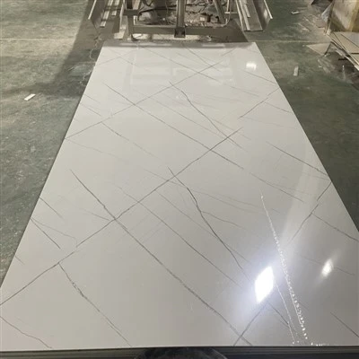 Lembar panel dinding marmer PVC