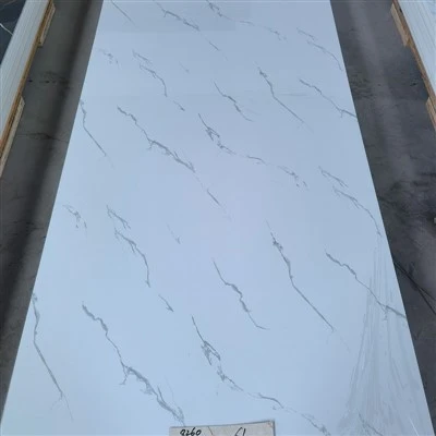 Panel PVC marmer putih